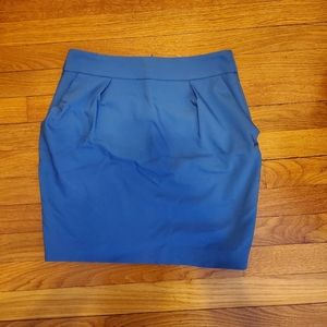 EUC Zara Basic blue mini skirt!! 👗